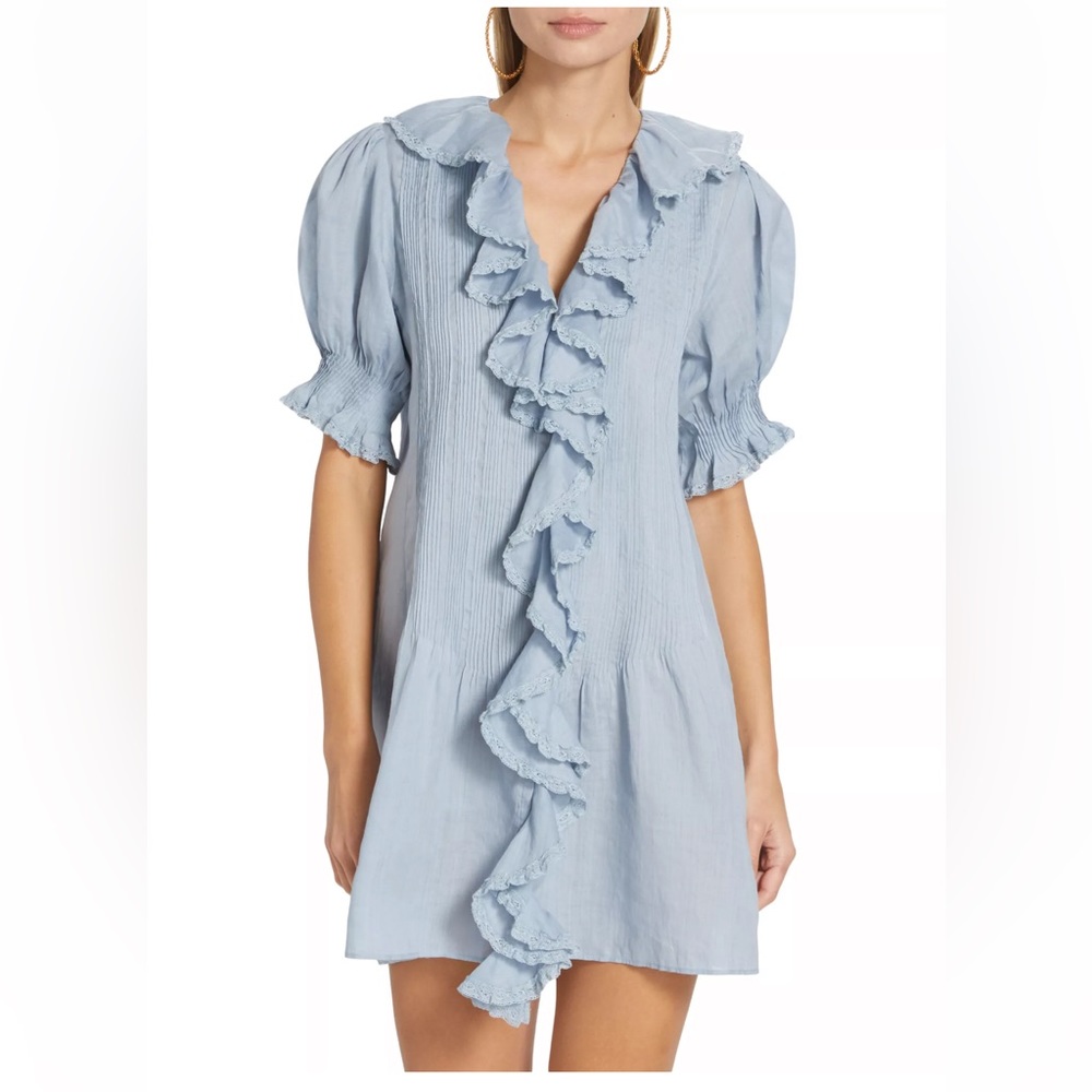 Doen Piper ruffled mini dress